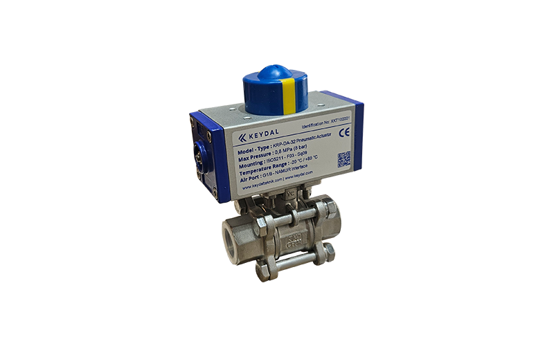 Pneumatic Actuated Ball Valve
