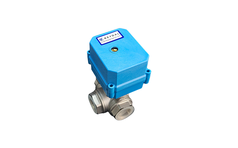 3 Yollu Mini Motorlu Vana