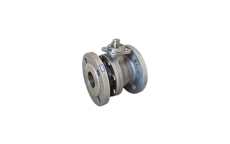 2 Parçalı Flanşlı Küresel Vanalar 4 PEKOS Z06TTTG DN50 Ball Valve
